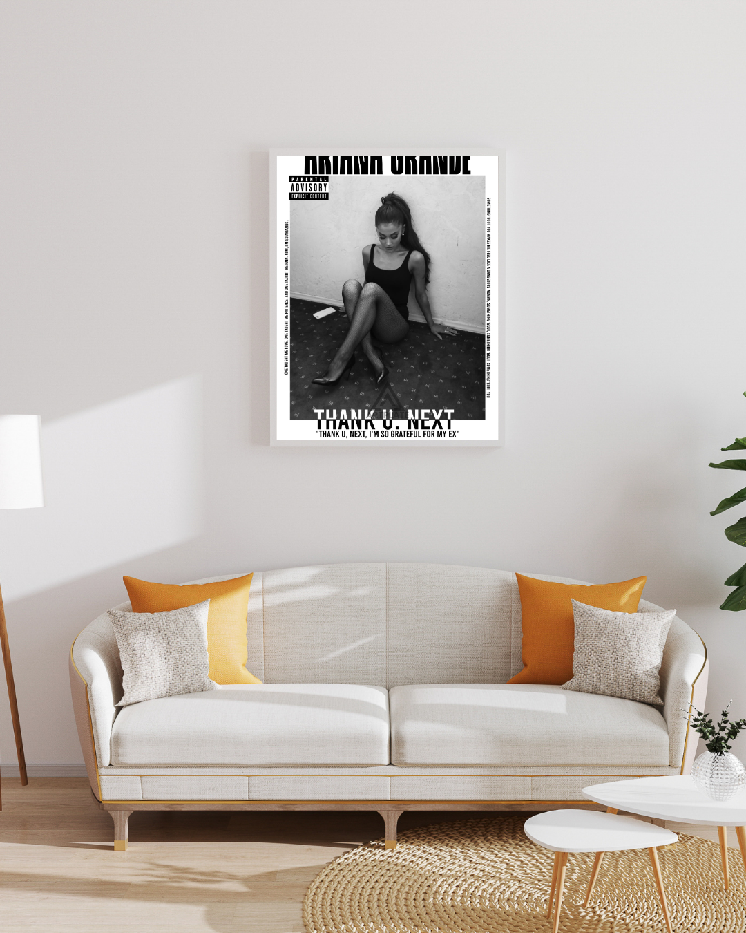 Cadre connecté Ariana Grande - Vue 3