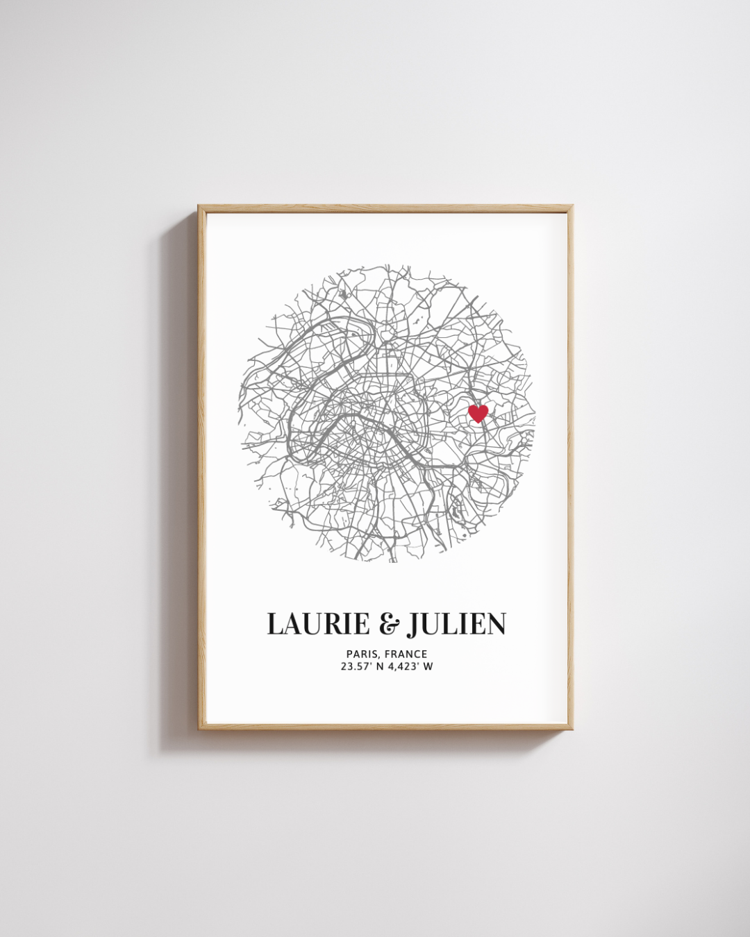 Cadre connecté Ville de l'amour - Vue 2