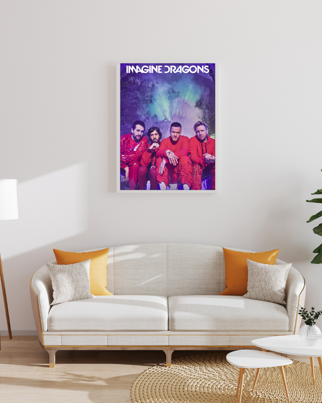 Cadre connecté Imagine Dragons - Vue 3