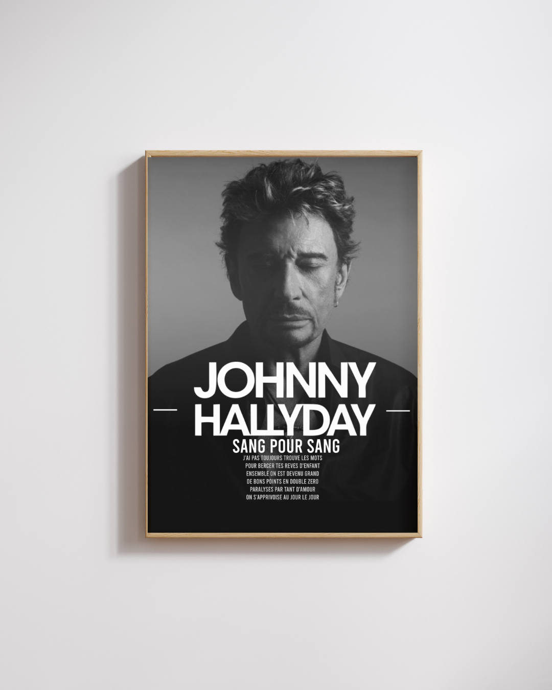 Cadre connecté Johnny Hallyday - Vue 2