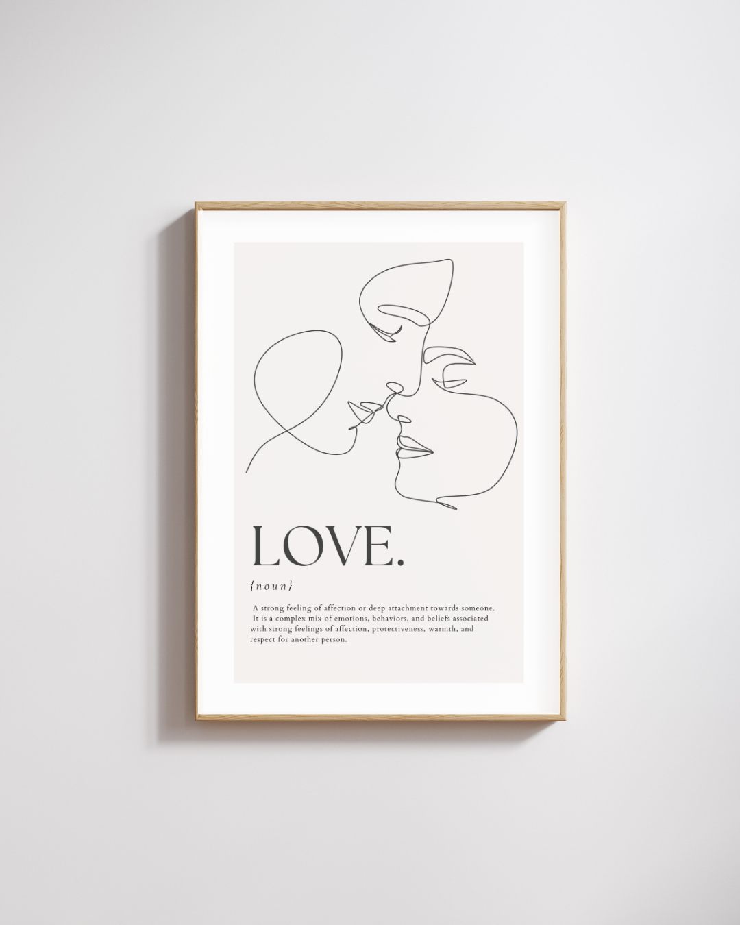 Cadre connecté Love - Vue 2