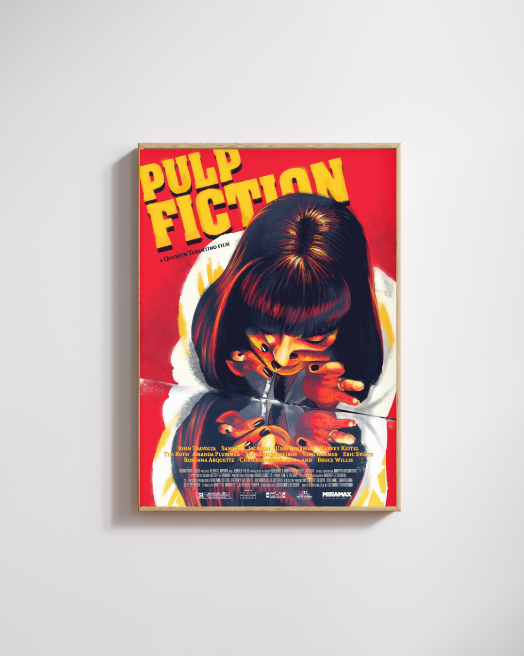 Cadre connecté Pulp Fiction - Vue 2