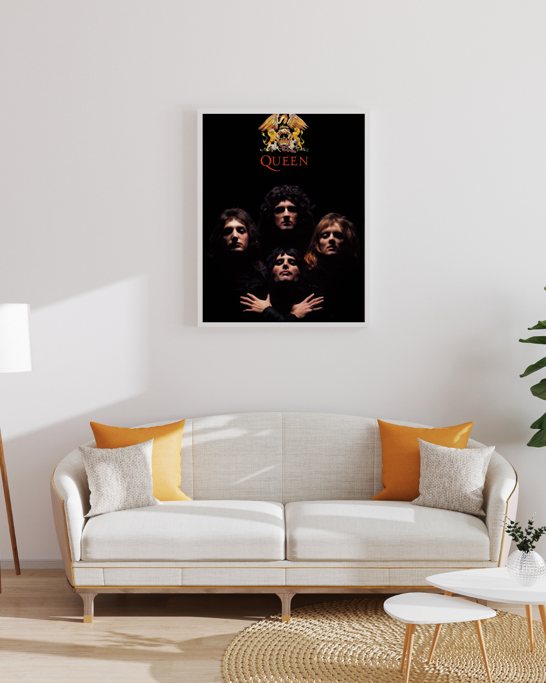 Cadre connecté Queen - Vue 3