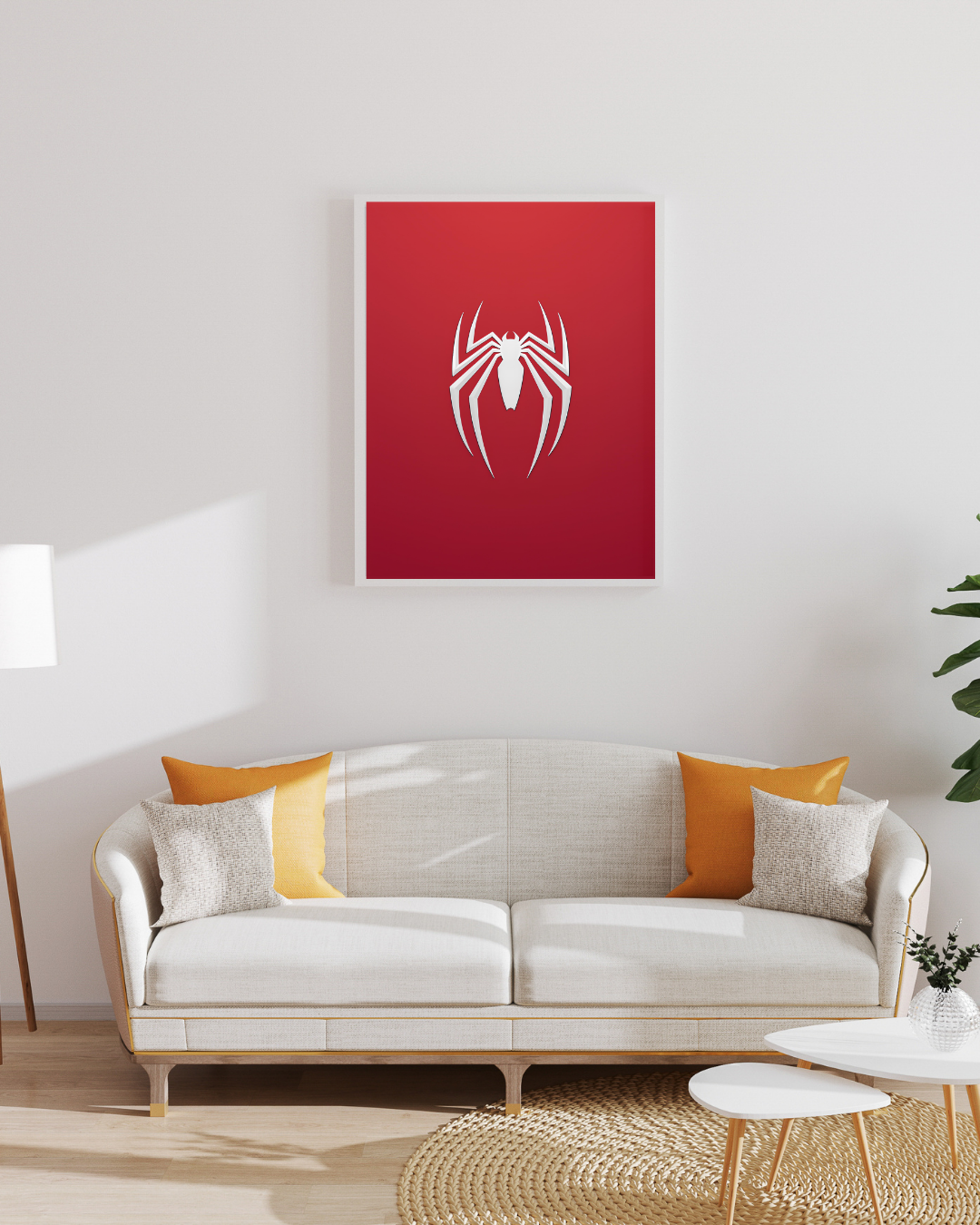 Cadre connecté SpiderMan - Vue 3