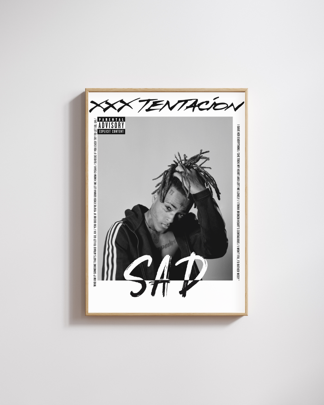 Cadre connecté XXXTentacion - Vue 2