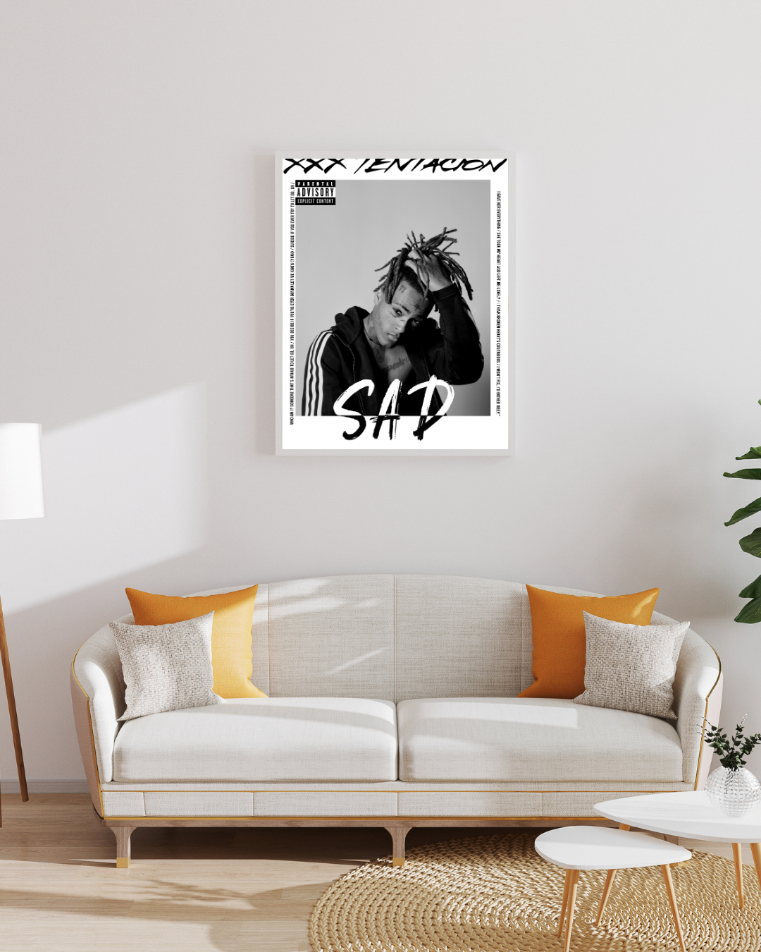 Cadre connecté XXXTentacion - Vue 3